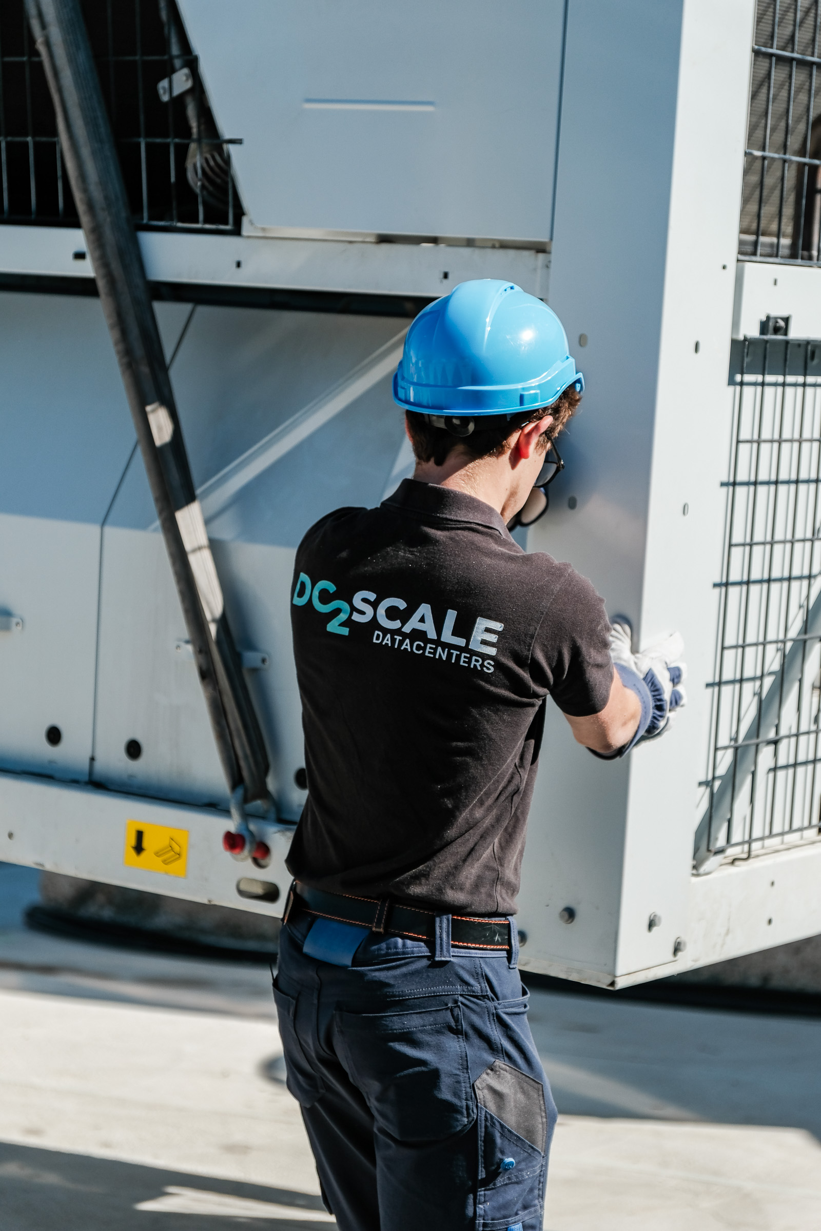 Extérieur du datacenter DC2SCALE Marseille MRS1